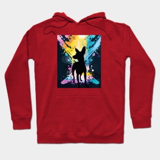 Basenji Dog Poster Artwork Hoodie